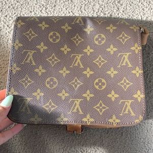 Authentic LV Monogram Cartouchiere